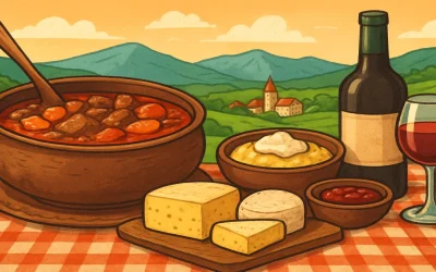 Гастротур Закарпаттям: бограч, банош, леквар, крафтові сири та місцеве вино