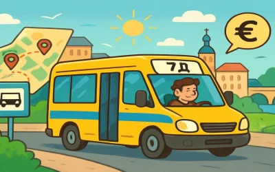 Маршрутка №7Д Ужгород: куди прямує, коли курсує і скільки коштує