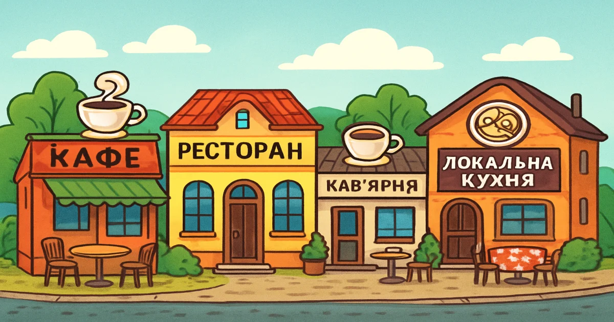Де поїсти в Ужгороді: кафе, ресторани, кав’ярні та локальна кухня